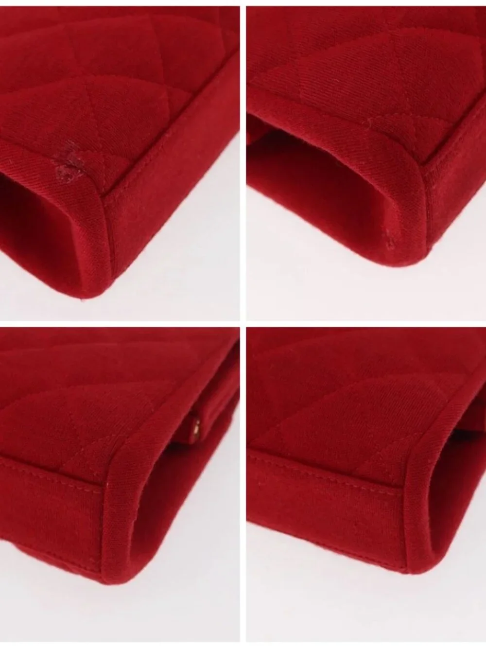CHANEL brand	chanel color	red